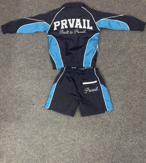 PRVAIL Signature Tracksuit Set – Black&Blue