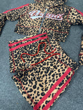 PRVAIL ZIPPED SHORTS SET ‘CHEETAH’ LIMITED!