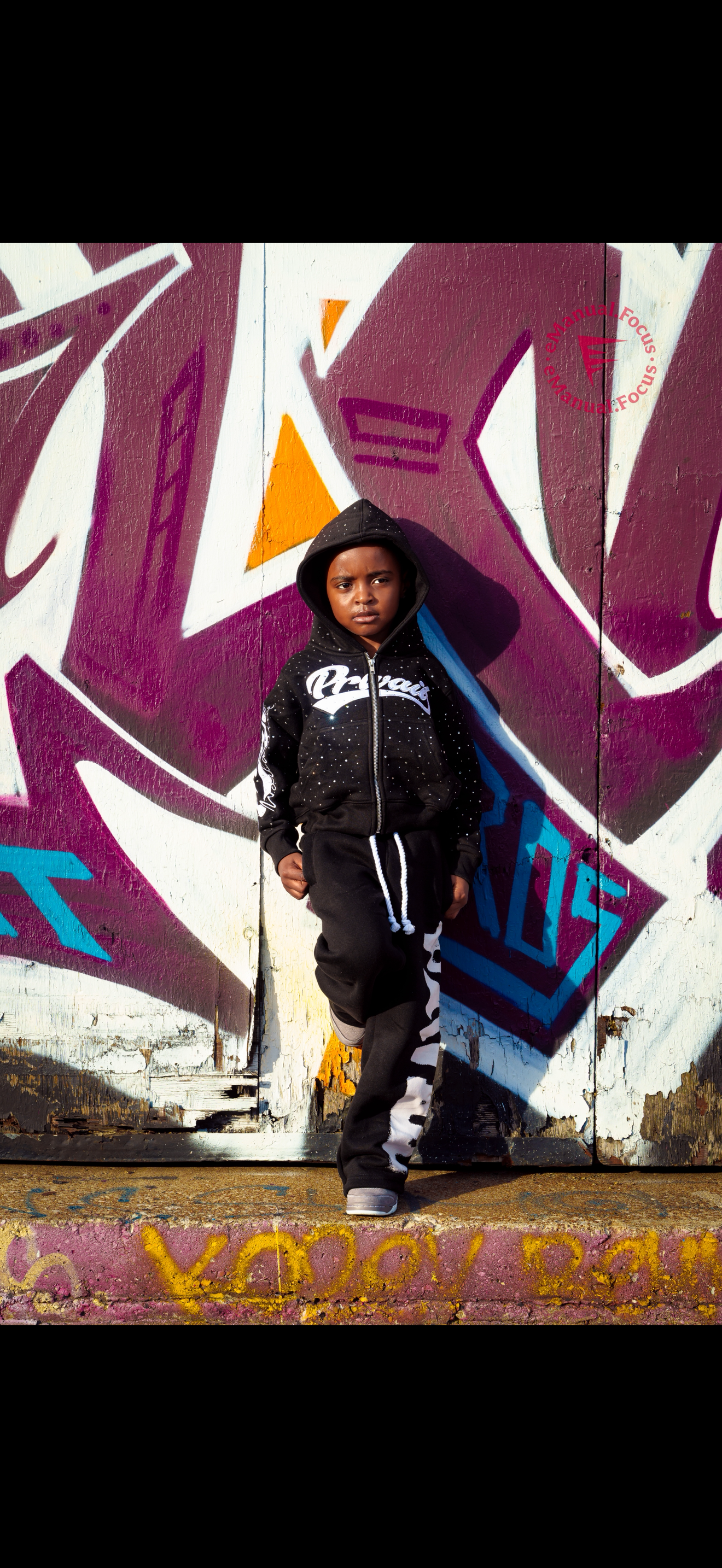 Kids Prvail black set