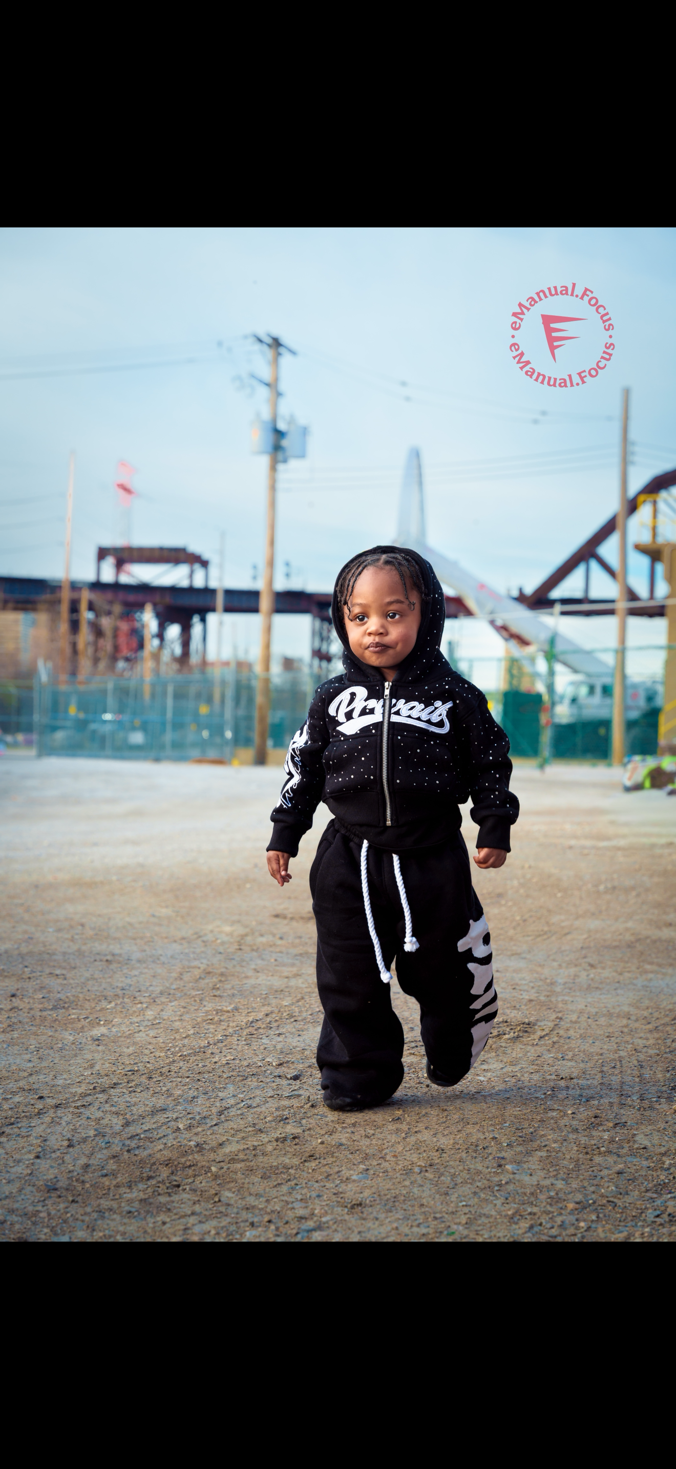 Kids Prvail black set